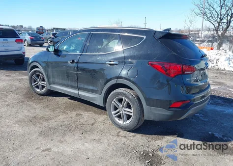 2017 Hyundai Santa Fe Sport 2.4L from USA, damaged, VIN 5NMZUDLB1HH039823